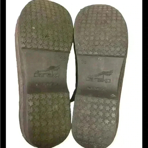 Dansko Veda Oxford Vegan Lace Up Clog Brown Sneakers Size US 8.5 (38) - Picture 5 of 5